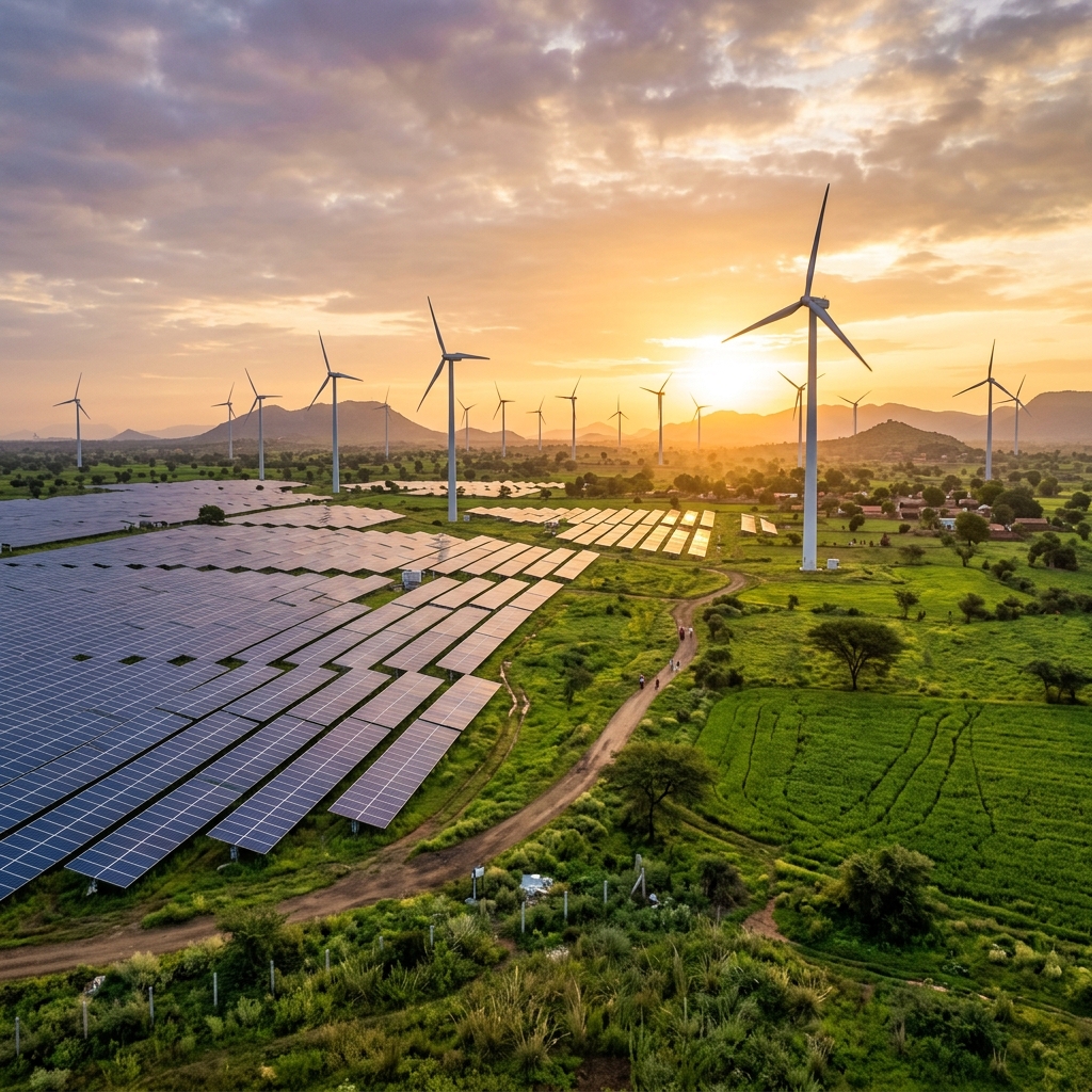 Clean Energy — Solar & Wind Power