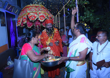 Swami Procession Welcome